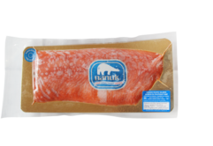 Saumon rouge sauvage, fumé, d'Alaska, 500g