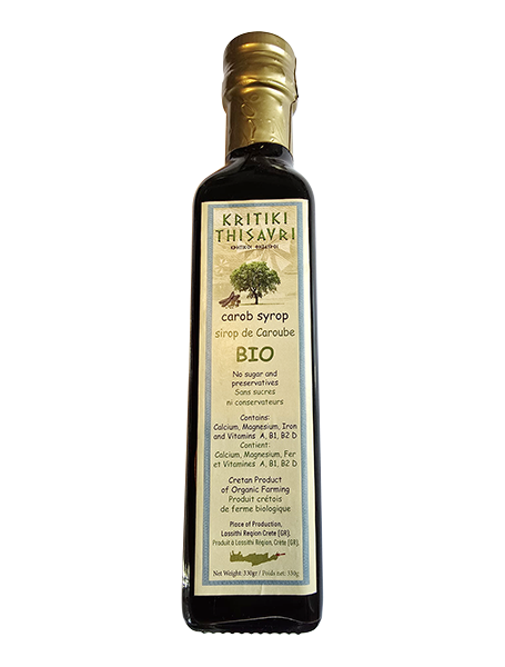 Sirop de Caroube nature sans sucre ajouté