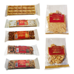 Barres au miel, au sésame et aux fruits secs