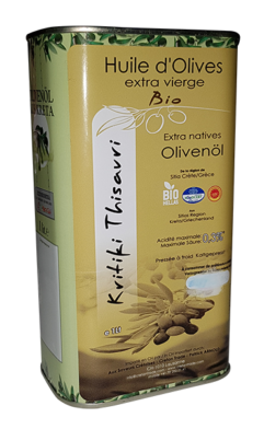 Huile d'olives «Bio» 1L