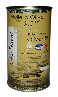 Huile d'olives «Bio» 250ml