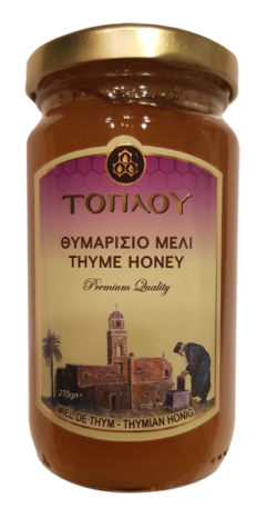 Miel de Thym (80% Thym 20% fleurs) standard «Toplou» 270g